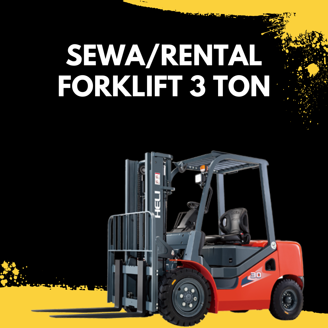 Sewa Forklift 3 Ton