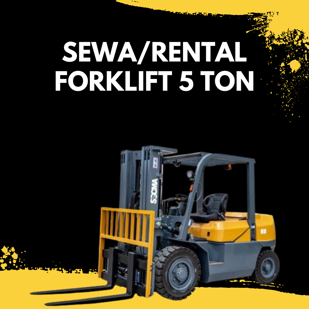 Sewa Forklift 5 Ton