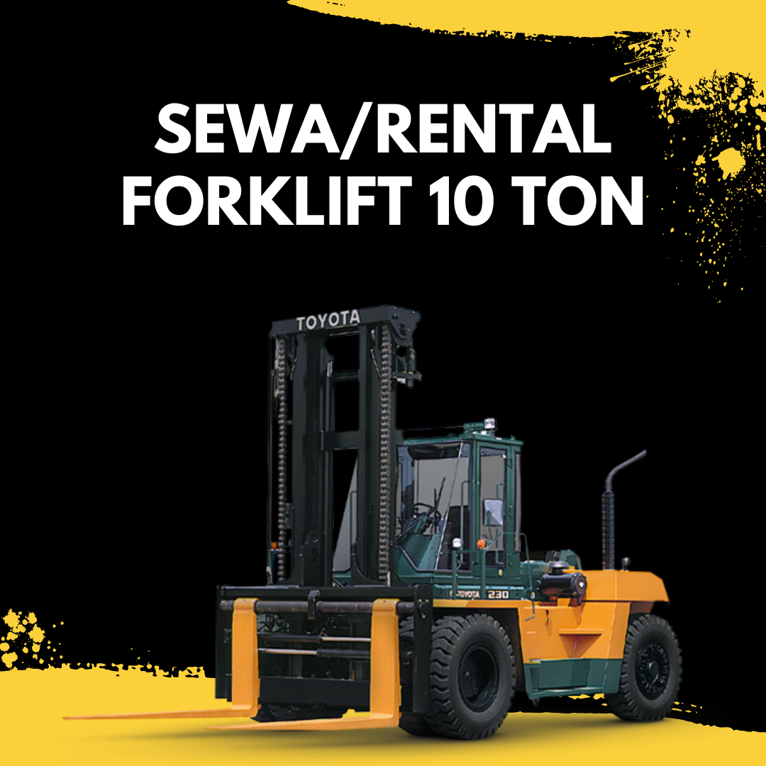 Sewa Forklift 10 Ton